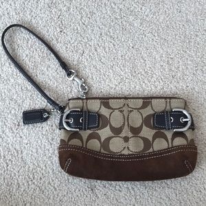 COACH Mini Signature Clutch